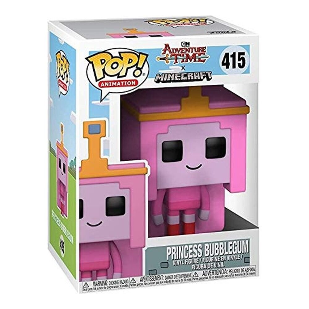 Funko pop! hora de aventuras/minecraft - princesa chicle