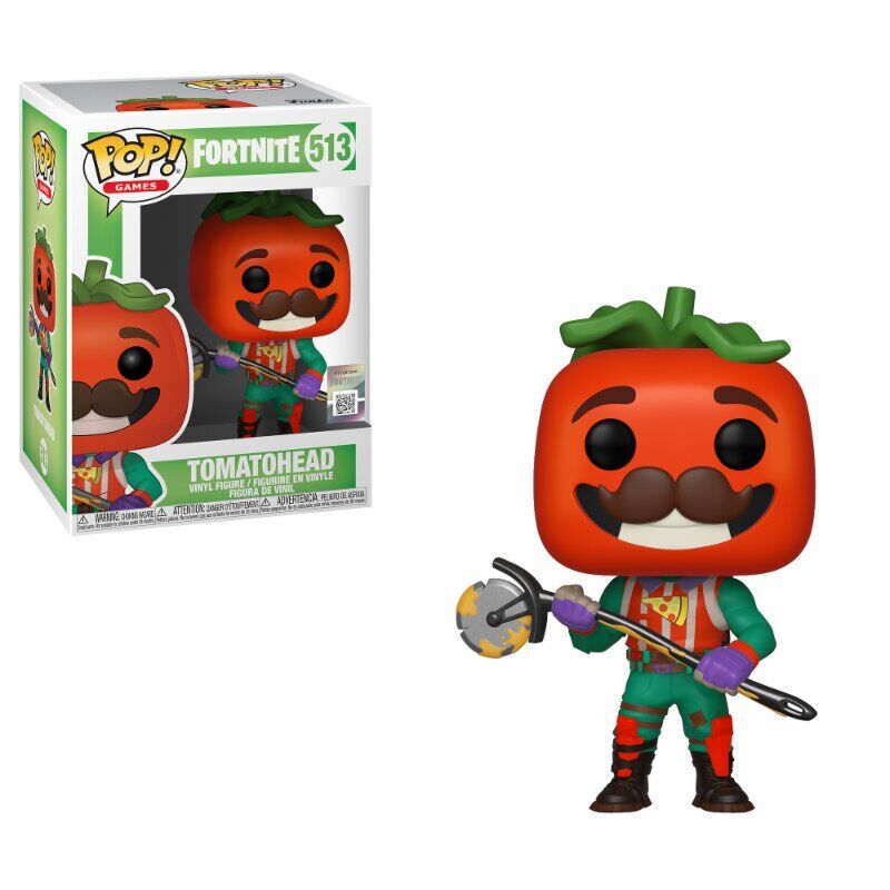 39051 funko pop! fortnite s3 - figura tomatohead