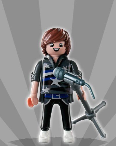 Playmobil 5243-6 sobre sorpresa serie 3 nios - cantante justin bieber
