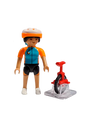 Playmobil - Chica en Monociclo - Sobres Sorpresa Serie 24 Chicas