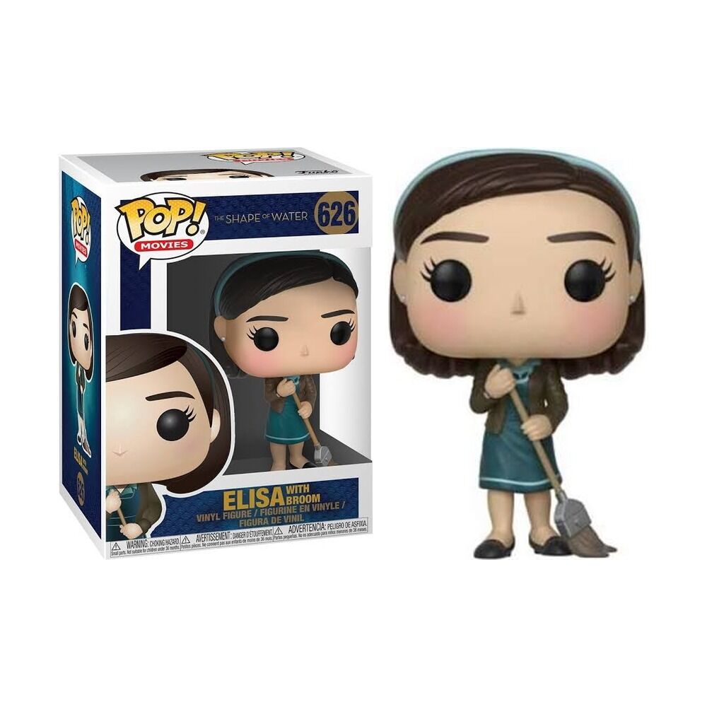 Funko pop! la forma del agua - elisa con escoba