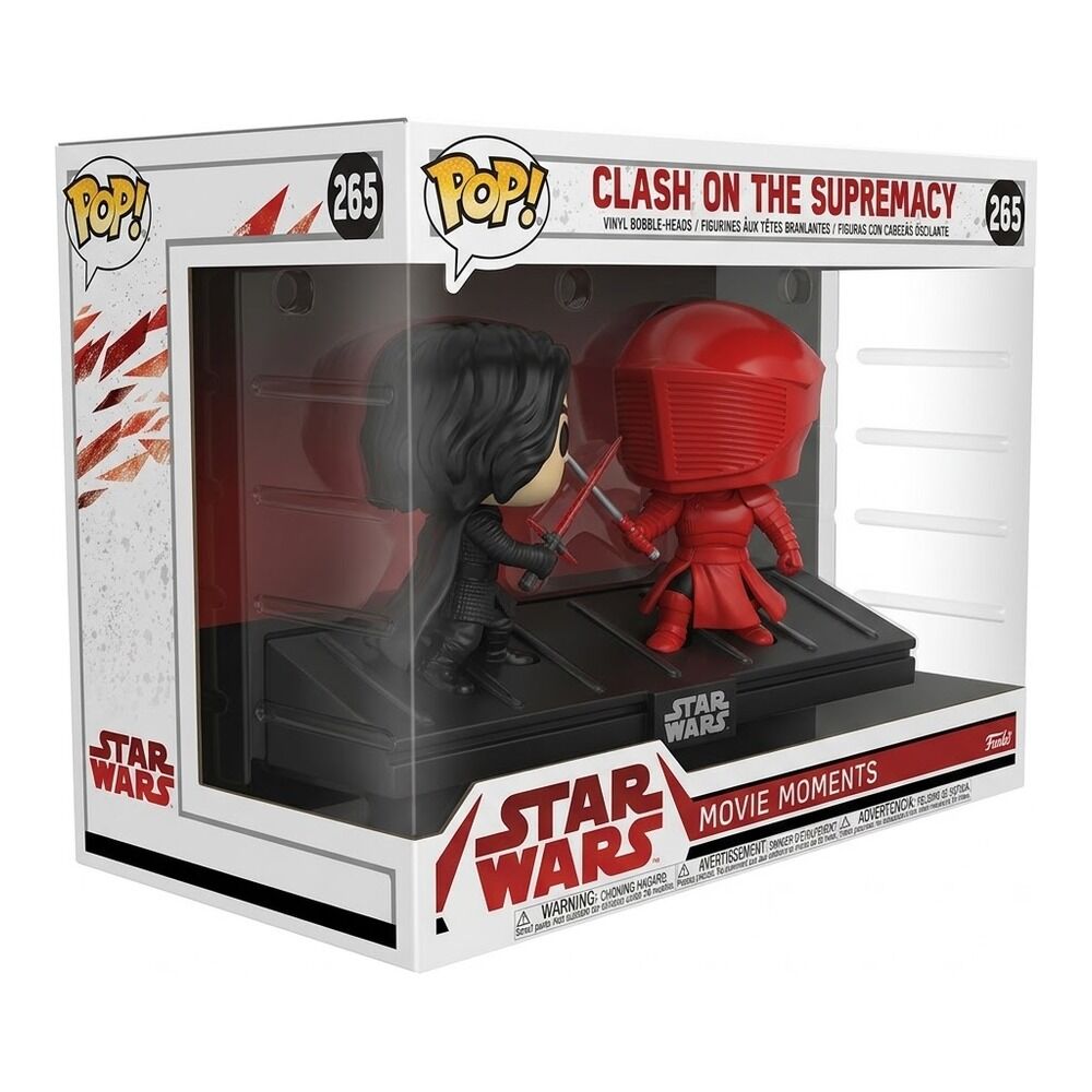 Funko pop! movie moments star wars - choque por la supremacía