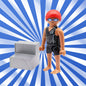 Nadador - playmobil - sobre sorpresa serie 27 nios