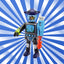 Robot de combate - playmobil - sobre sorpresa serie 27 nios