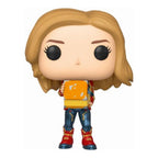 Funko pop! marvel - capitana marvel con almuerzo