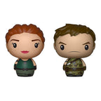 Funko pop! pint size heroes - pack: fortnite figuras pathfinder y highrise assault trooper