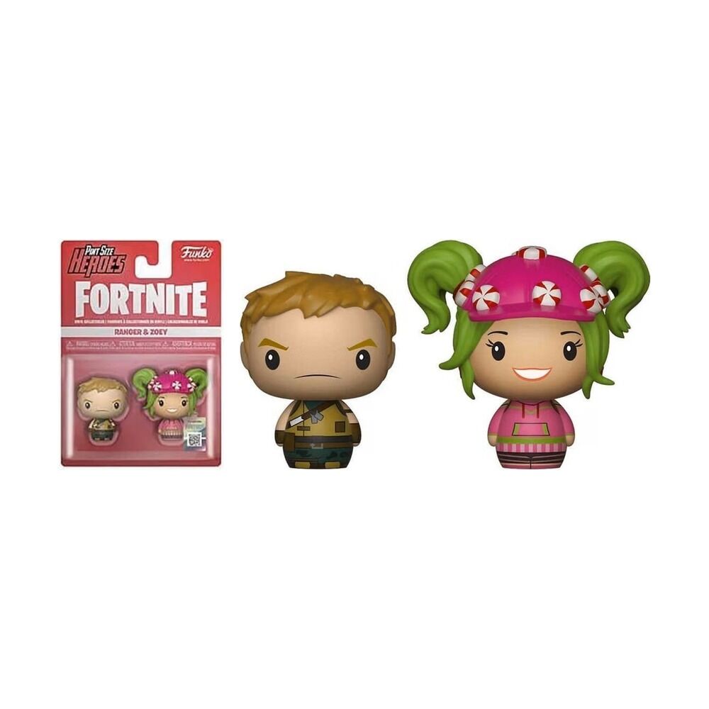Funko pop! pint size heroes - pack: fortnite figuras ranger & zoey