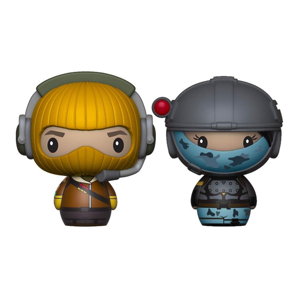 Funko pop! pint size heroes - pack: fortnite figuras raptor y elite agent