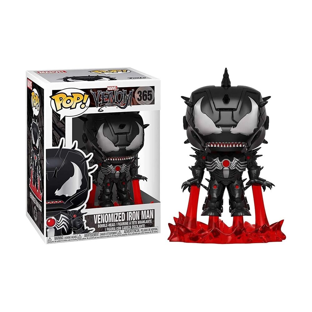 Funko pop! marvel venom - iron man venomizado