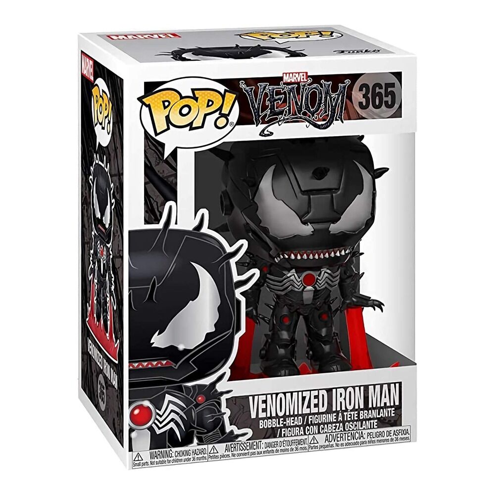 Funko pop! marvel venom - iron man venomizado