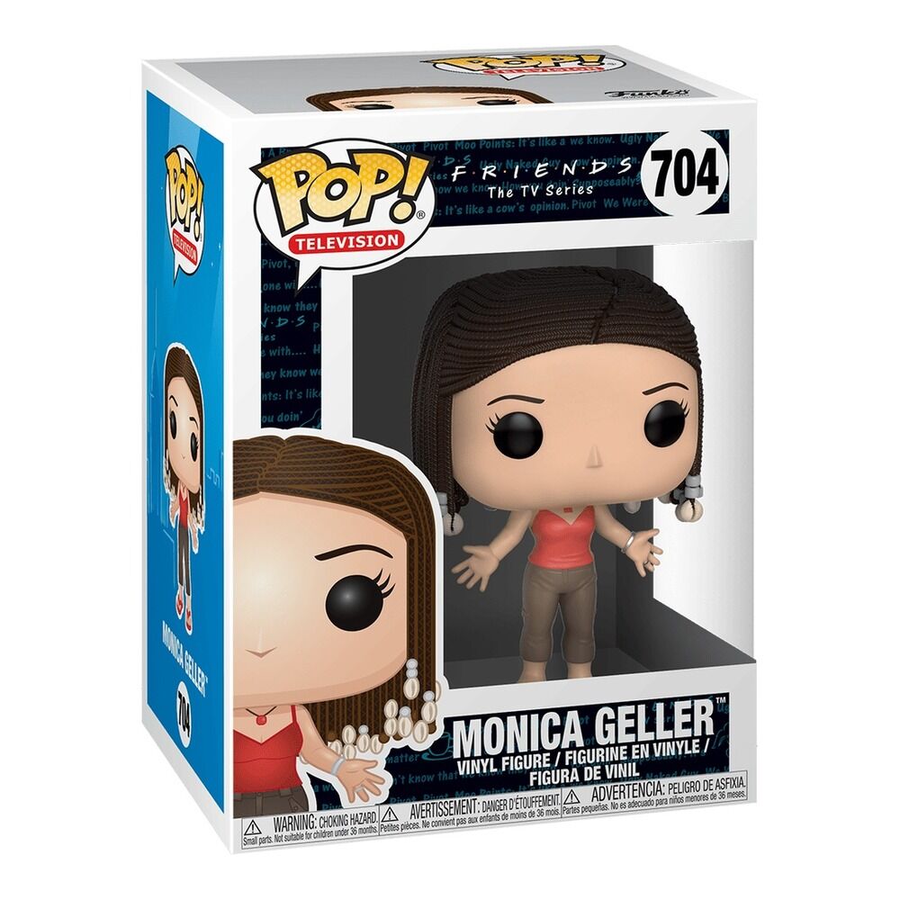 Funko pop! friends - mónica con trenzas