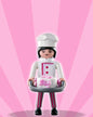 Cocinera - playmobil - sobre sorpresa serie 12 chicas