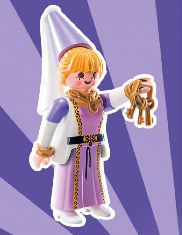 Dama medieval - playmobil - sobre sorpresa serie 12 chicas