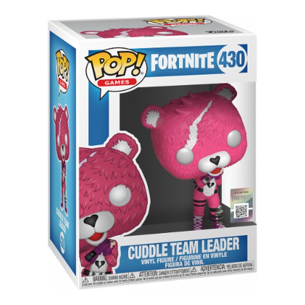 Funko pop! fortnite - lídel del equipo cuddle