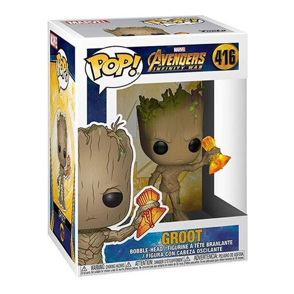 Funko pop! marvel vengadores: infinity war 2s - groot con rompetormentas