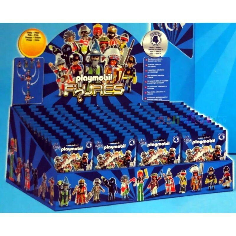 Playmobil 5284-5 sobre sorpresa serie 4 nios bombero