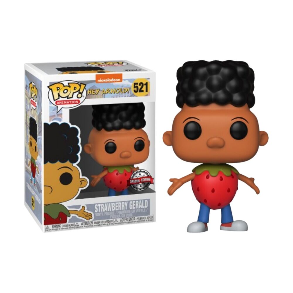 Funko pop! hey arnold! - strawberry gerald (exclusivo)