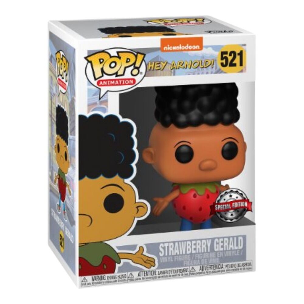 Funko pop! hey arnold! - strawberry gerald (exclusivo)