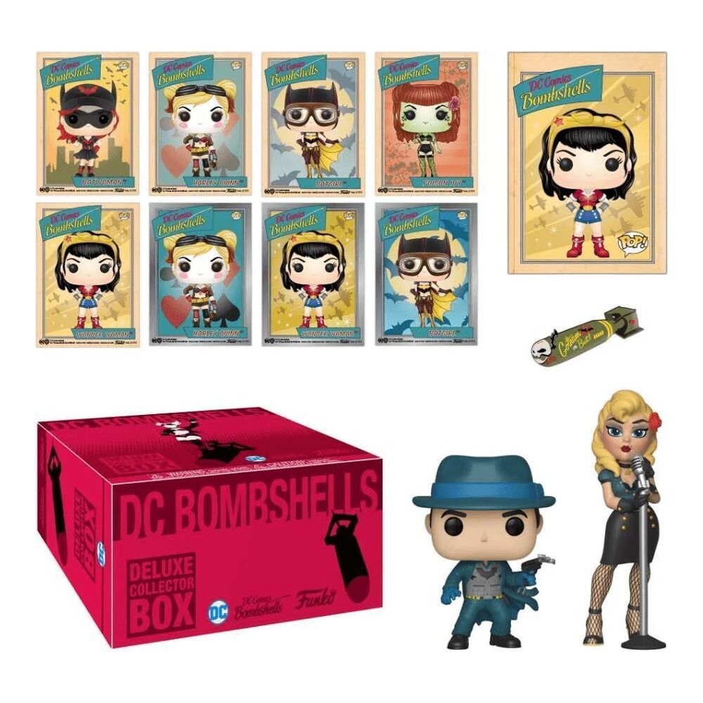 Funko pop! dc bombshells - deluxe collector box batman