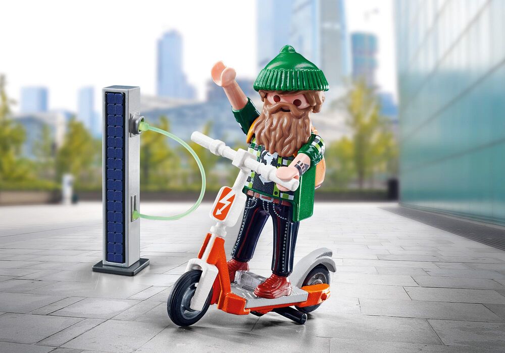 Playmobil - Hipster con E-scooter