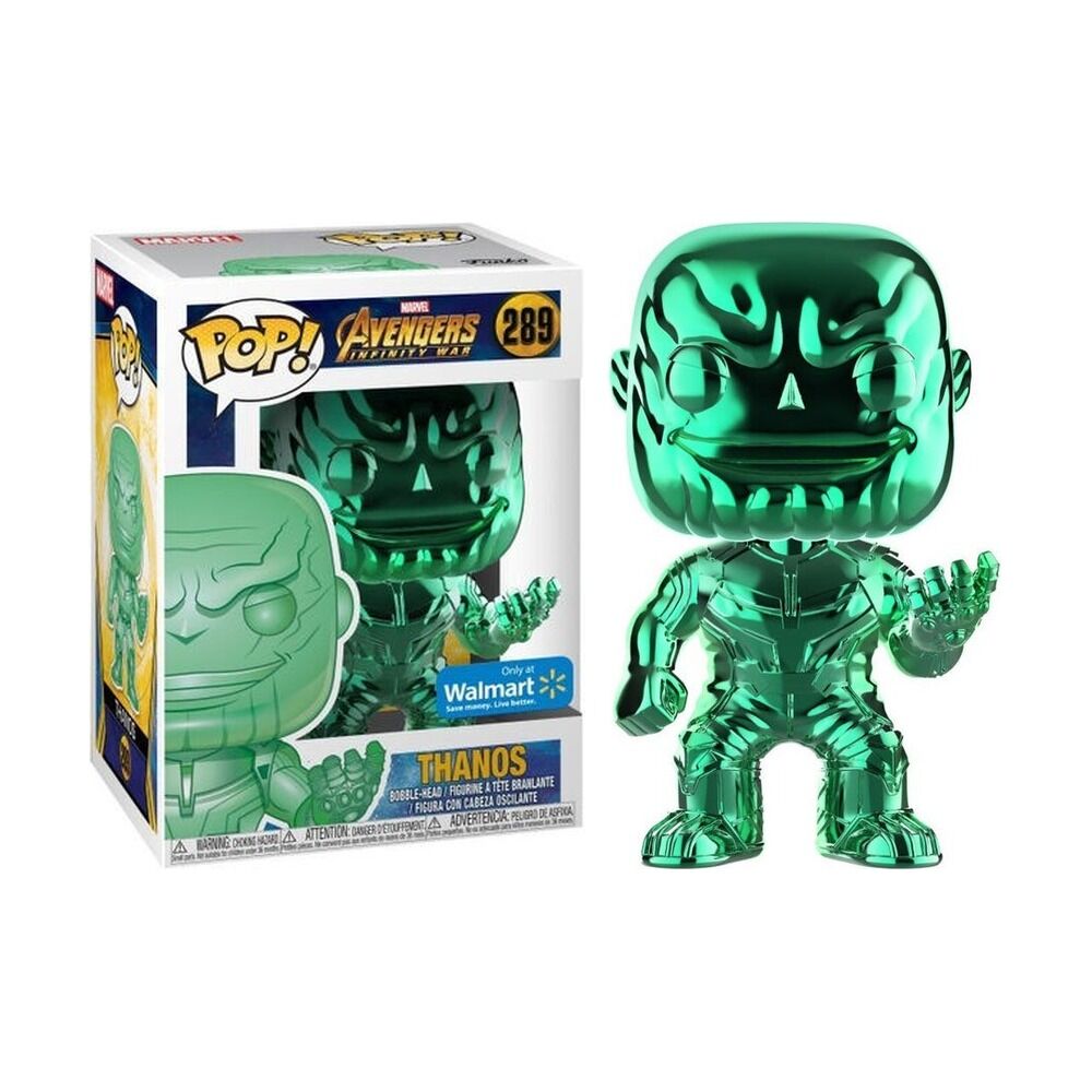 Funko pop! marvel vengadores: infinity war - thanos croma verde exclusivo