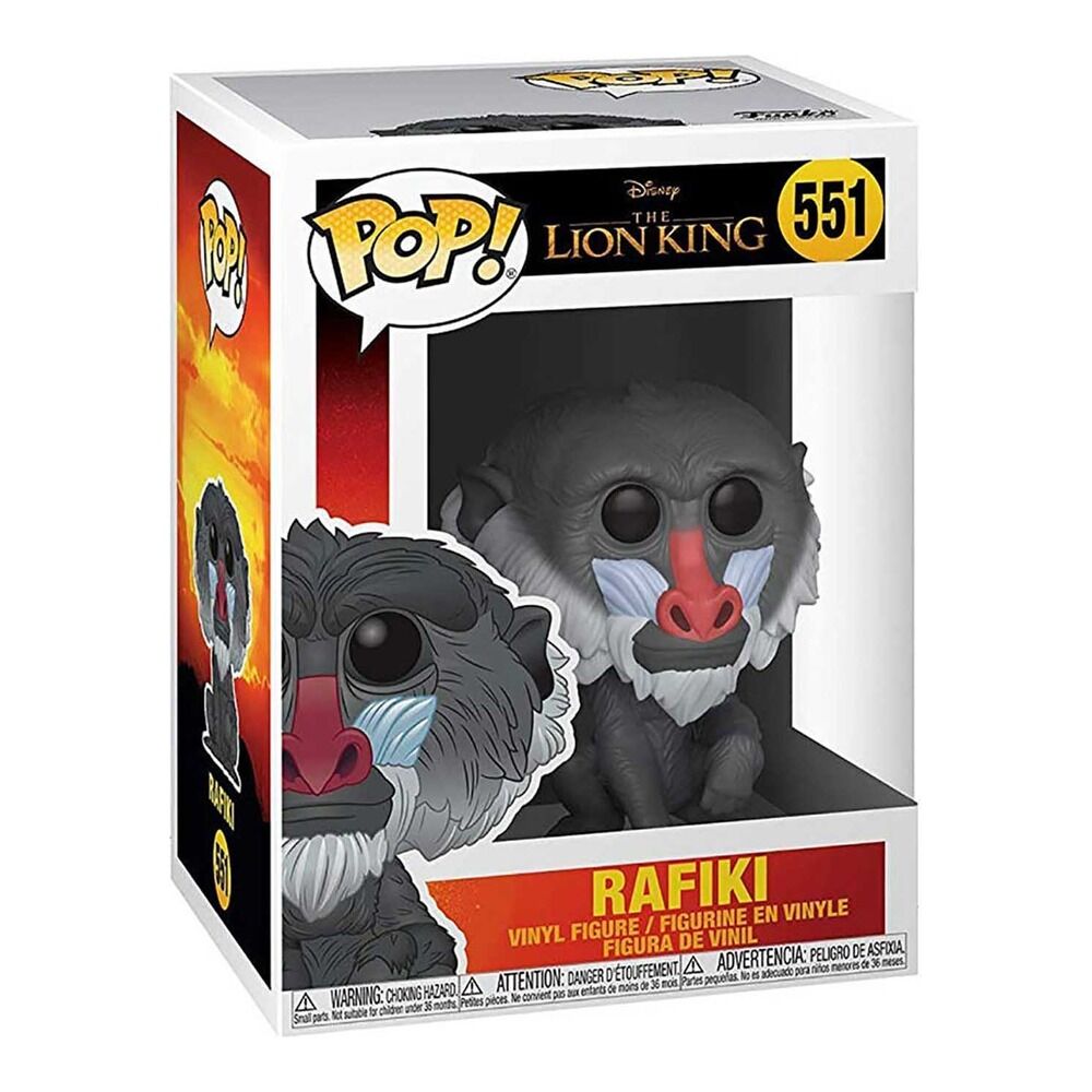 Funko pop! disney el rey león (live) - rafiki