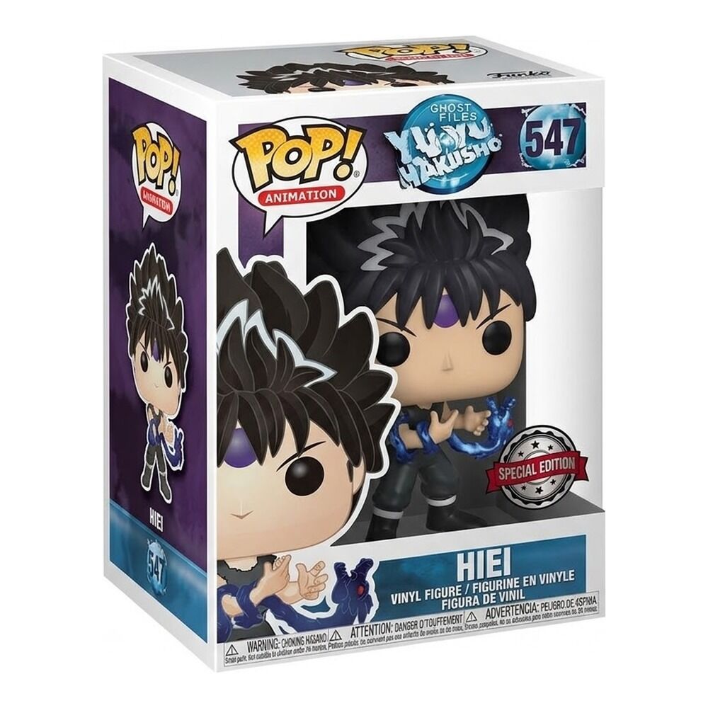 Funko pop! ghost files yu yu hakusho - hiei (exclusivo)