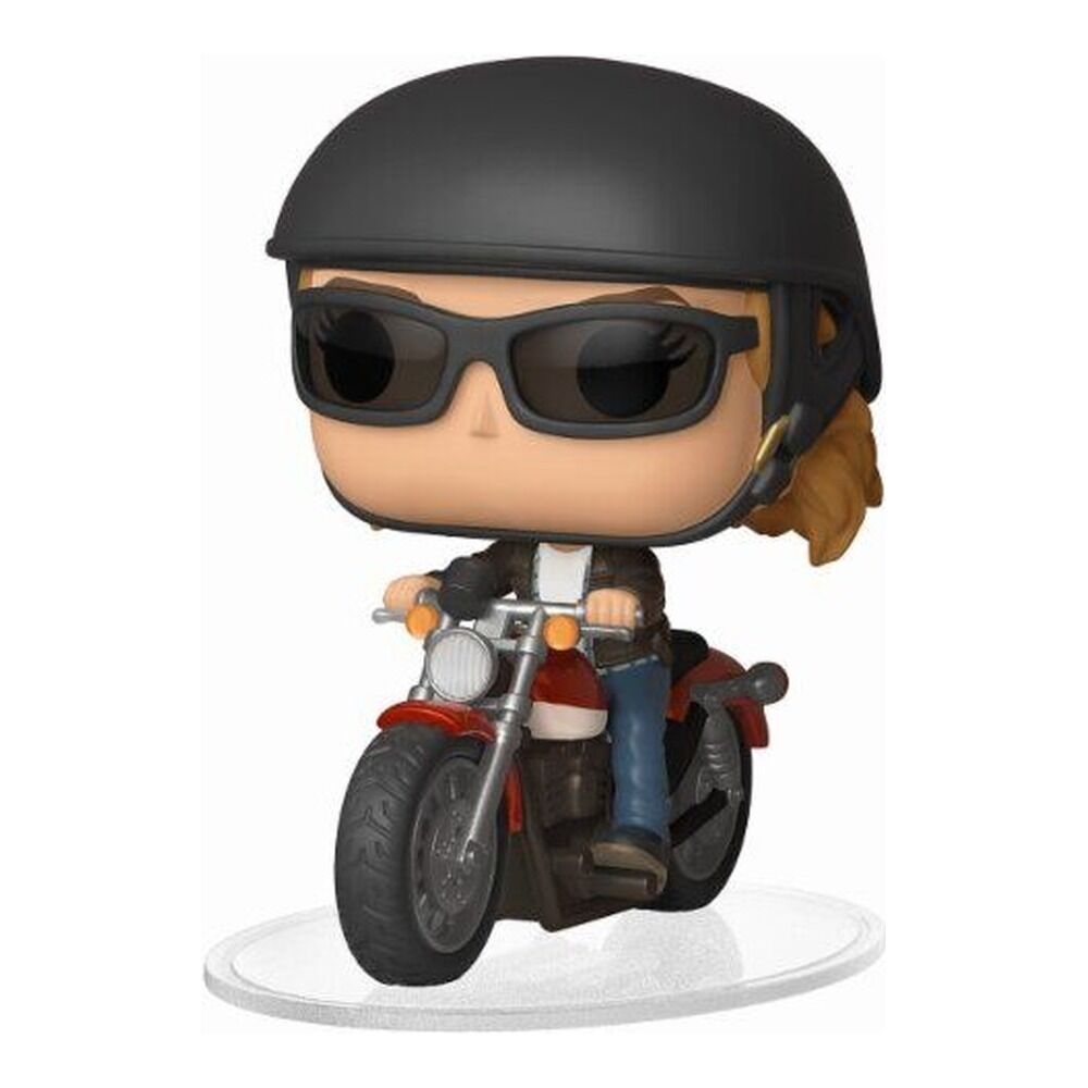 Funko pop! apitana marvel - carol danvers en motocicleta