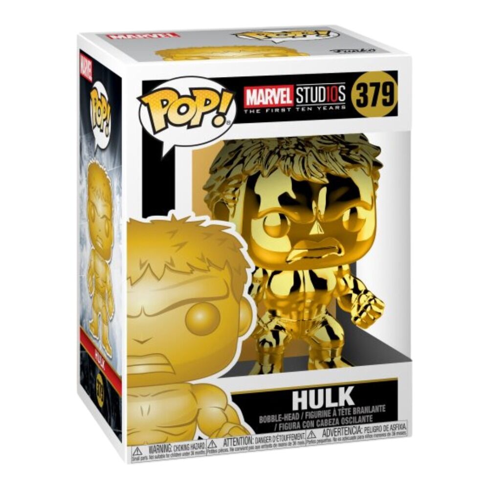 Funko pop! marvel studios - hulk (chrome)