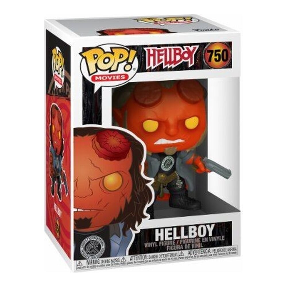 Funko pop! hellboy - hellboy con camiseta bprd