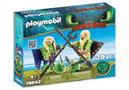 Playmobil 70042 chusco y brusca con traje volador