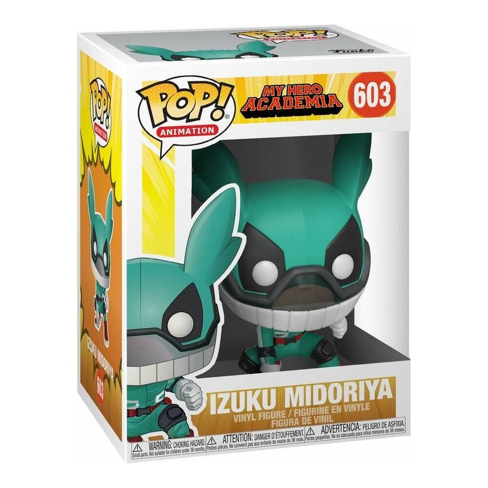Funko pop! my hero academia - deku con casco (izuku midoriya)