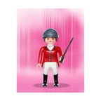 Playmobil - jinete - sobre sorpresa serie 1 nias