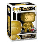 Funko pop! star wars - luke skywalker (dorado metalico) - edicion especial