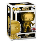 Funko pop! star wars - rey (dorado) exclusivo