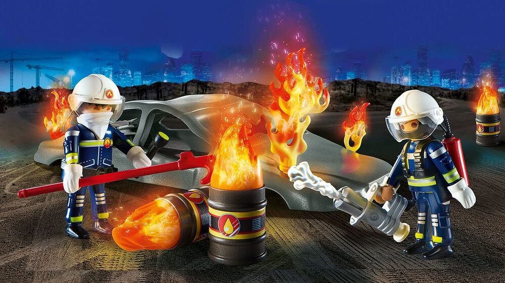 Playmobil Simulacro de Incendio