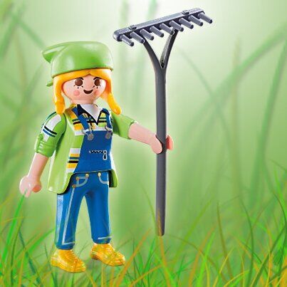 Playmobil 5285-2 sobre sorpresa serie 4 nias granjera
