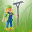 Playmobil 5285-2 sobre sorpresa serie 4 nias granjera