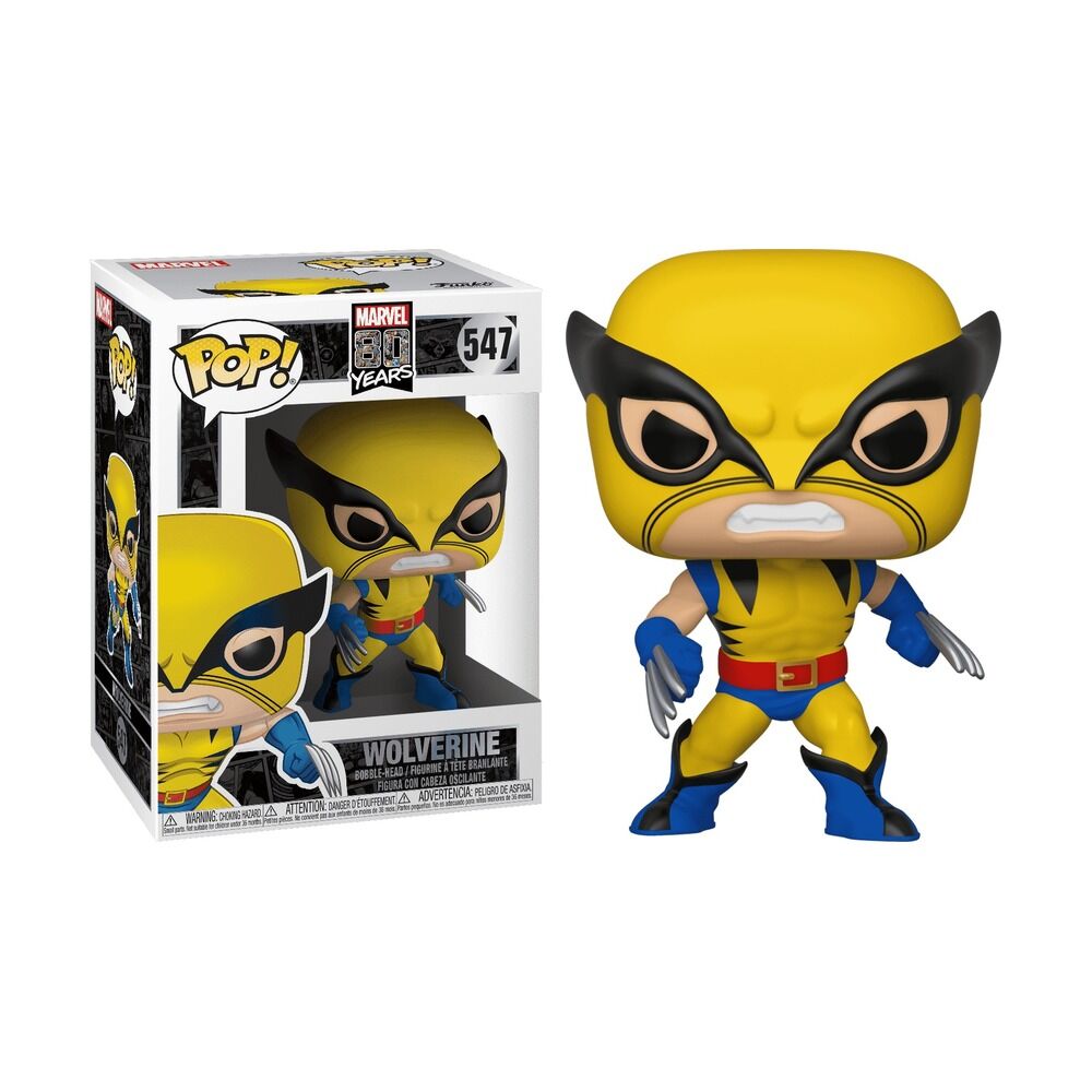 Funko pop! marvel - wolverine (primera aparición)