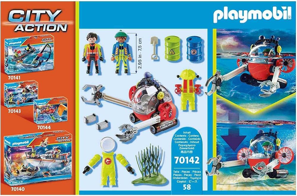 Playmobil - Rescate Marítimo: Operación Medio Ambiente