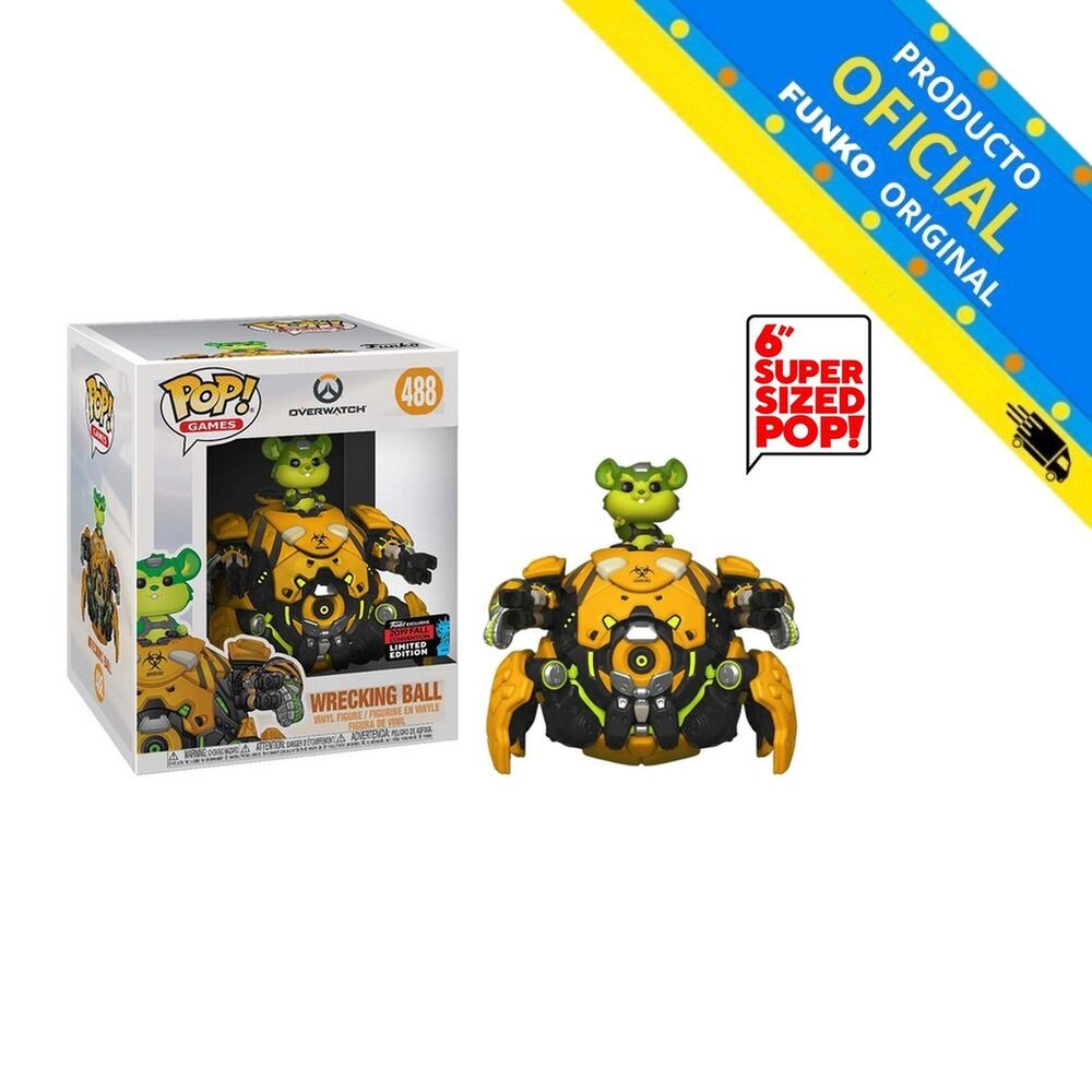 Funko pop! overwatch - wrecking ball 6 (nycc19)
