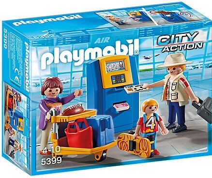Playmobil - familia y máquina de registro automático