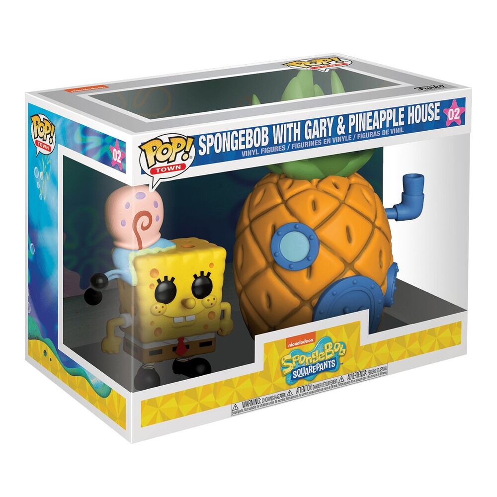 Town pop! bob esponja - bob esponja con gary & pia