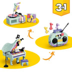 Lego creator - piano musical decorativo con gato
