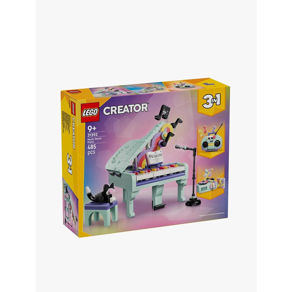 Lego creator - piano musical decorativo con gato