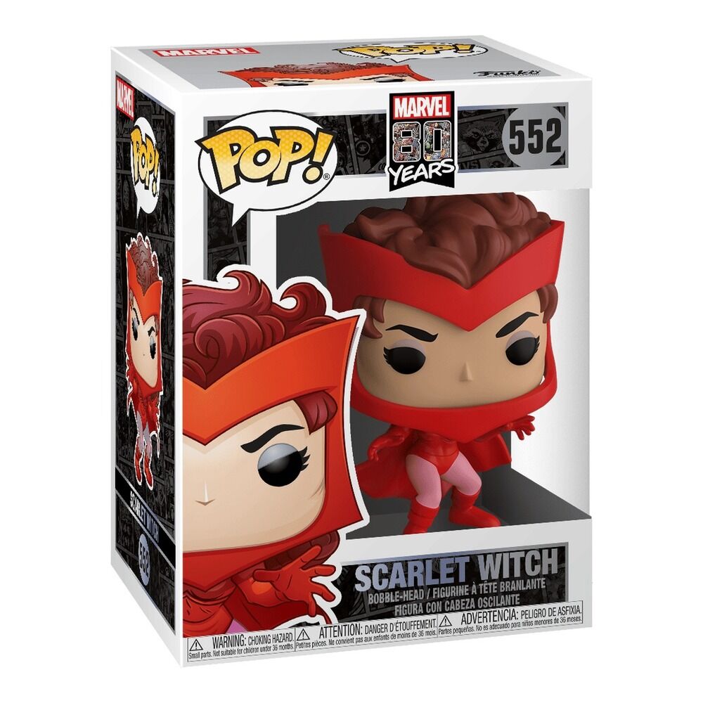 Funko pop! marvel 80 aniversario - scarlet witch (primera apariencia)