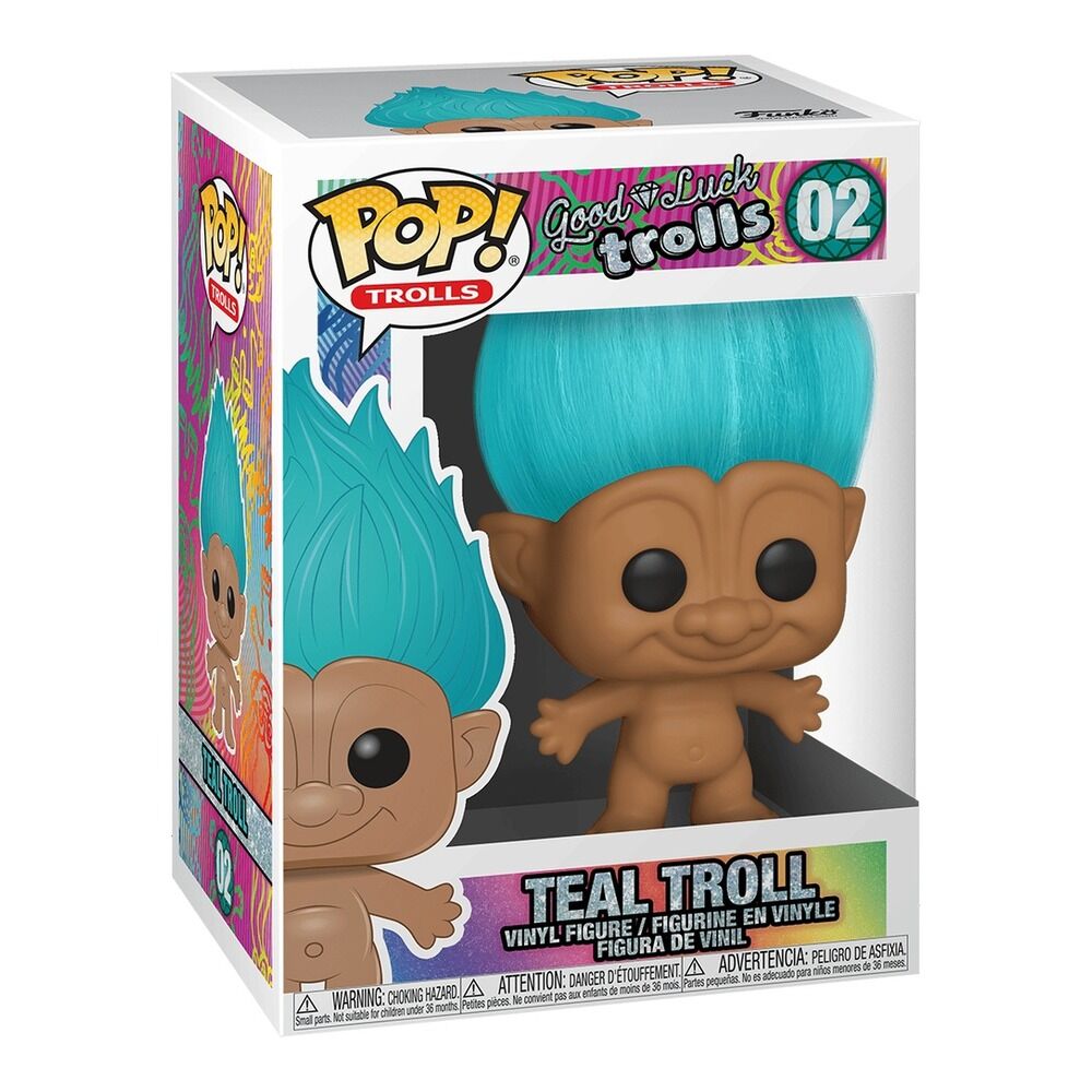 Funko pop! trolls - troll turquesa