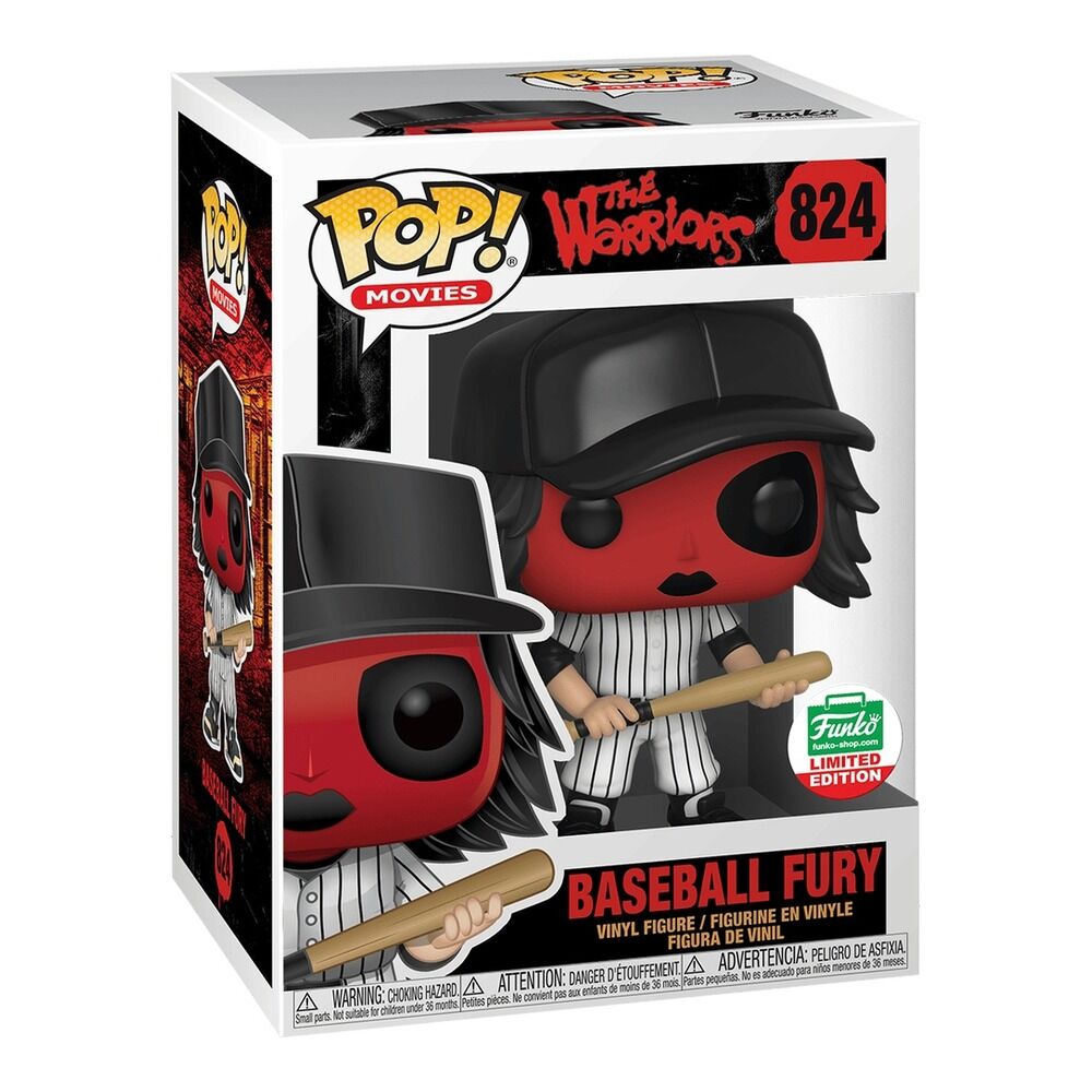 Funko pop! the warriors - baseball fury red - edición limitada exclusivo