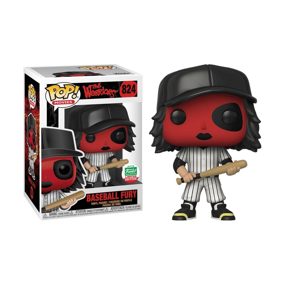 Funko pop! the warriors - baseball fury red - edición limitada exclusivo