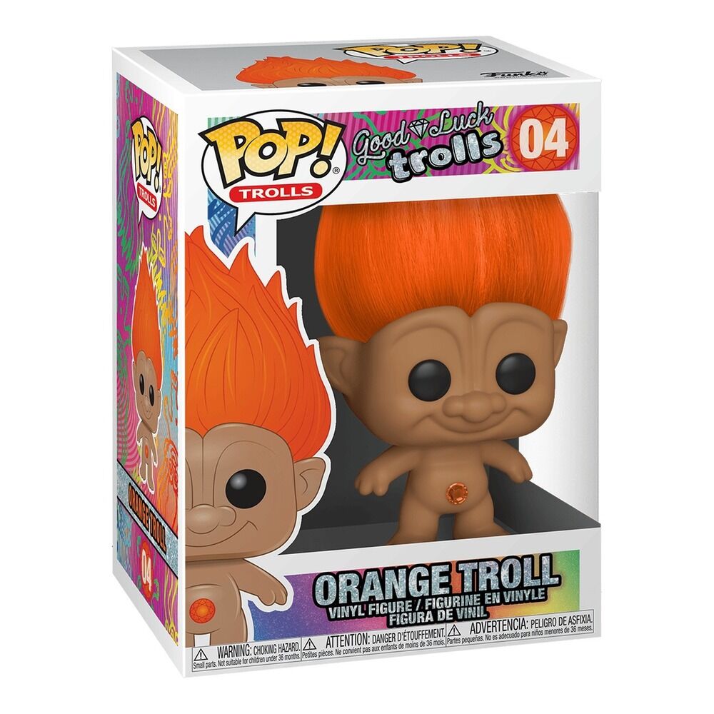 Funko pop! trolls - troll naranja